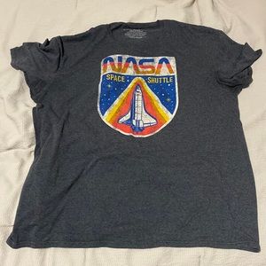 Dark grey Nasa tshirt 2XL